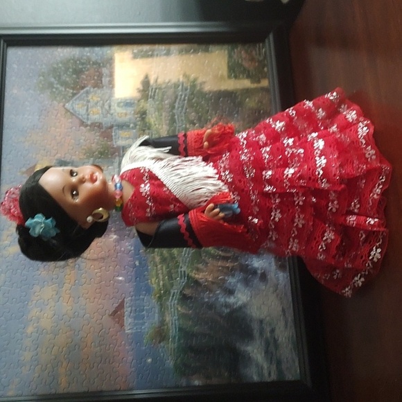 Doll Dressed In Red - Picture 2 of 10